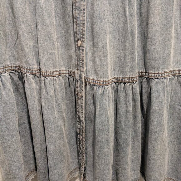 Cezele NWT - S - Soft Jean Tier Dress - Picture 2 of 7
